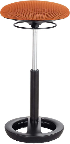 Safco Twixt Active Seating Chair, Extended-Height [3001] Safco Orange Task Chair 3001OR