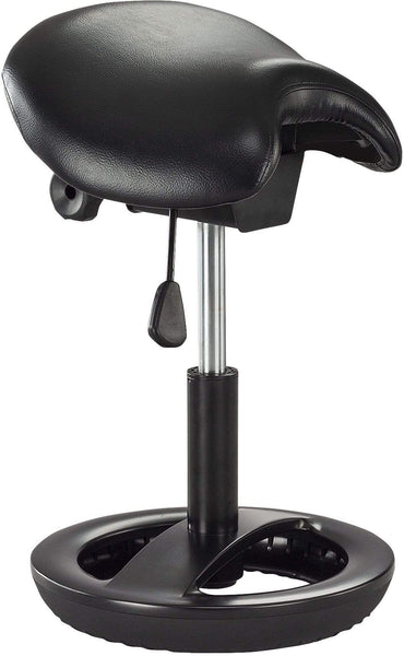 Safco Twixt Saddle Seat Stool, Sitting-Height [3005] Safco Black Vinyl Drafting Chair 3005BV