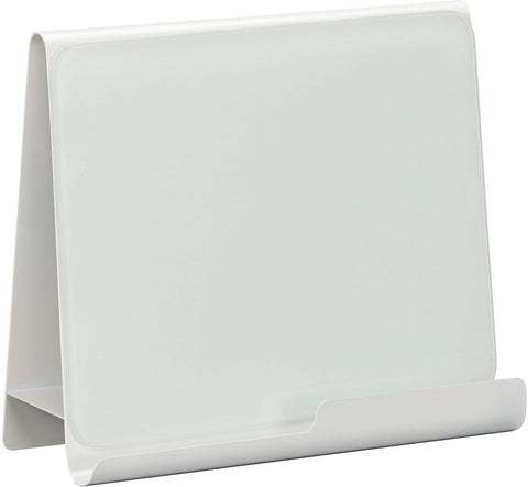 Safco Wave Desk Accessory, Desktop Whiteboard & Magnetic Document Stand [3220] Safco White Desktop Organizer 3220WH
