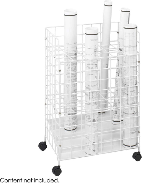 Safco Wire Roll File 24 Compartment Steel [3088] Safco File Sorter 3088