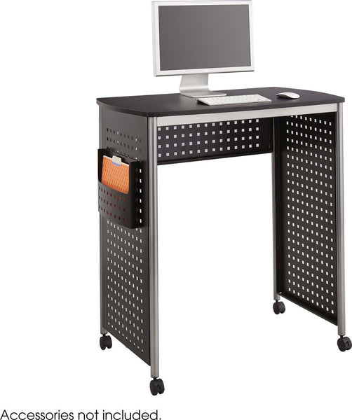 Scoot™ Stand-Up Desk Black [1908BL] Safco Computer Desk 1908BL