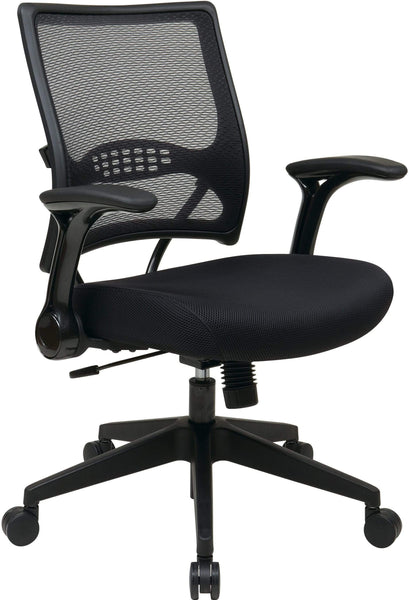 Space Seating® 2-to-1 Synchro Tilt AirGrid® Managers Chair [67-37N1G5] Office Star Mesh Chair 67-37N1G5