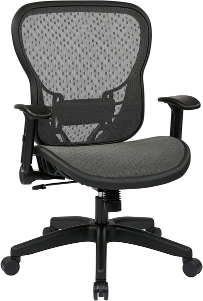 Space Seating® Deluxe R2 SpaceGrid® Chair with Flip Arms [529R-R22N1F2 ...