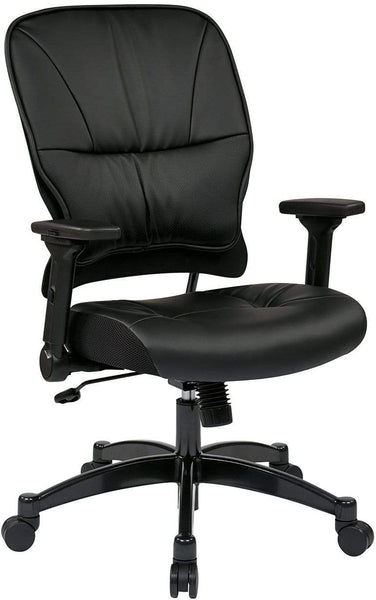 Space Seating Eco Leather Task Chair [32-E3371F3] Office Star Task Chair