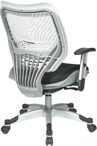 Space Seating Ice SpaceFlex® Raven Mesh Managers Chair [86-M32C625R] Office Star Mesh Chair 86-M32C625R