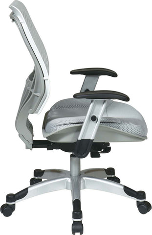 Space Seating® Ice SpaceFlex® Shadow Mesh Managers Chair [86-M22C625R] Office Star Mesh Chair 86-M22C625R
