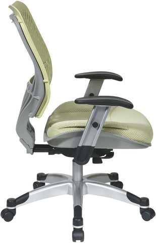 Space Seating® Kiwi SpaceFlex® Raven Mesh Managers Chair [86-M66C625R] Office Star Mesh Chair 86-M66C625R