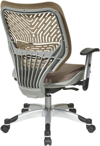 Space Seating® Latte SpaceFlex® Raven Mesh Managers Chair [86-M88C625R] Office Star Mesh Chair 86-M88C625R