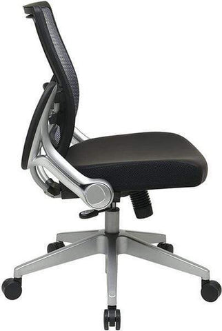Space Seating Mid Back Mesh Office Chair [67-E36N61R5] Office Star Mesh Chair 67-E36N61R5