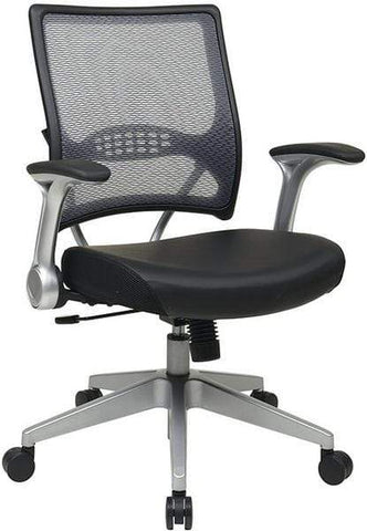 Space Seating Mid Back Mesh Office Chair [67-E36N61R5] Office Star Mesh Chair 67-E36N61R5