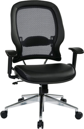 Space Seating® Professional Air Grid® Back Chair Bonded Leather