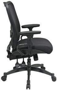 Space Seating Professional Dual Function Ergonomic Air Grid Chair [6806] Office Star Mesh Chair 6806