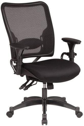 Space Seating Professional Dual Function Ergonomic Air Grid Chair [6806] Office Star Mesh Chair 6806