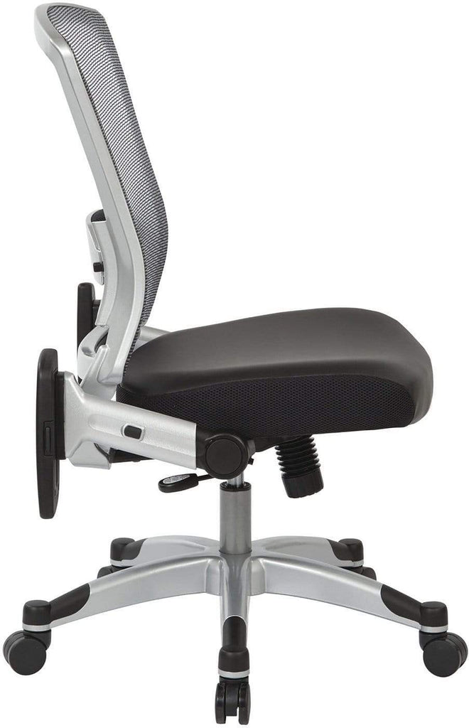 Space Seating® Professional Light AirGrid Chair with Memory Foam [317