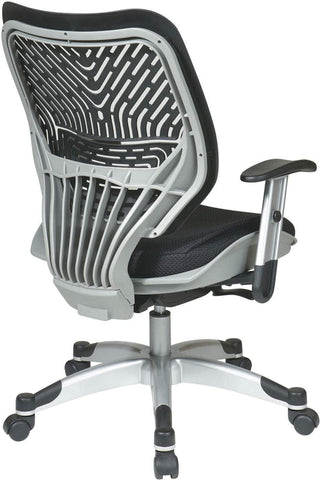 Space Seating® Self Adjusting Raven SpaceFlex® Mesh Managers Chair [86-M33C625R] Office Star Mesh Chair 86-M33C625R