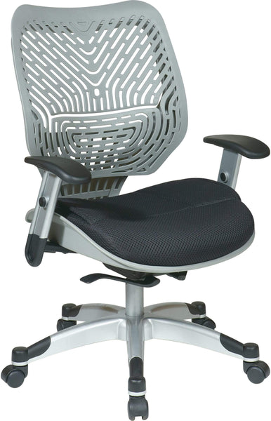 Space Seating® SpaceFlex® Fog Raven Mesh Managers Chair [86-M34C625R] Office Star Mesh Chair 86-M34C625R