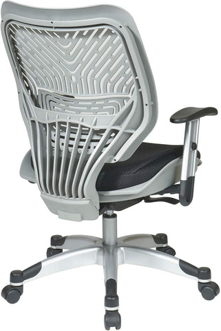 Space Seating® SpaceFlex® Fog Raven Mesh Managers Chair [86-M34C625R] Office Star Mesh Chair 86-M34C625R