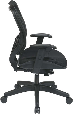 Space Seating® SpaceFlex® Raven Mesh Managers Chair [86-M33BN2W] Office Star Mesh Chair 86-M33BN2W