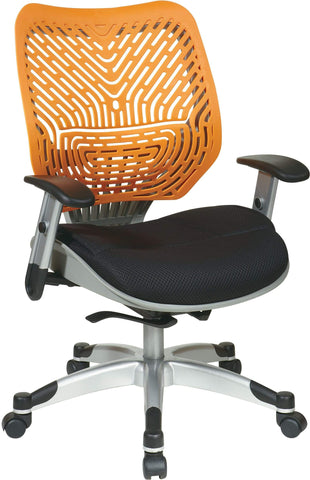 Space Seating® Tang SpaceFlex® Raven Mesh Managers Chair [86-M35C625R] Office Star Mesh Chair 86-M35C625R
