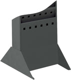 Steel Base For Steel Magazine Rack 4310 4321 4322 [4323] Safco Black Literature Stand 4323BL
