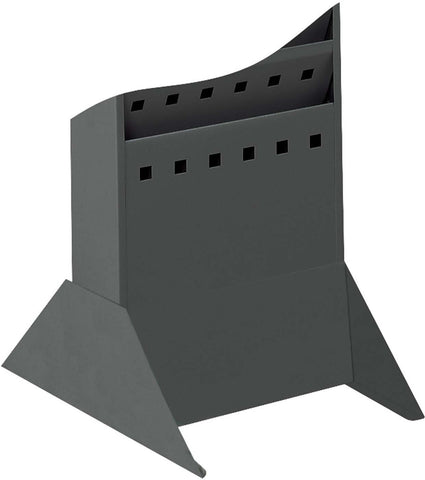 Steel Base For Steel Magazine Rack 4310 4321 4322 [4323] Safco Black Literature Stand 4323BL