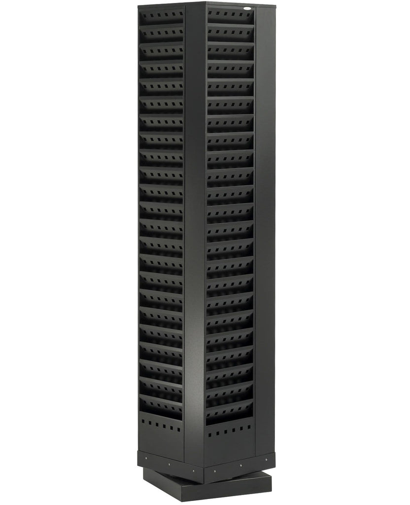 Steel Rotary Magazine Rack 92 Pocket, Black [4325BL] – Office Chairs ...