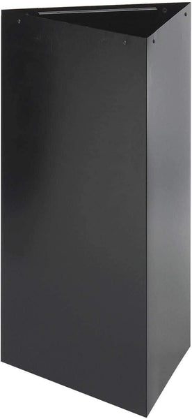 Trifecta® Recycling Trash Can Base 34"H 19 Gallon Black [9552BL] Safco Waste Receptacle 9552BL