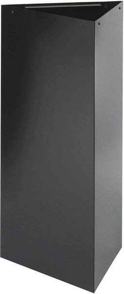 Trifecta® Recycling Trash Can Base 38"H 21 Gallon Black [9553BL] Safco Waste Receptacle 9553BL