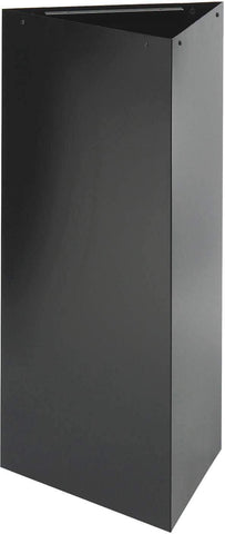 Trifecta® Recycling Trash Can Base 38"H 21 Gallon Black [9553BL] Safco Waste Receptacle 9553BL