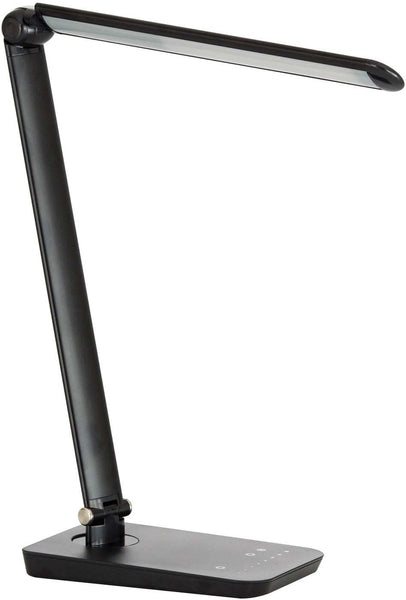 Vamp™ LED Lamp USB Port [1001] Safco Black Desk Lamp 1001BL