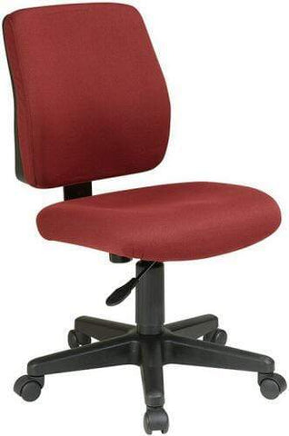 Work Smart™ Adjustable Back Height Task Chair [33101] Office Star Home Office Chair 33101-231