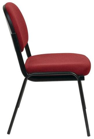 Work Smart Armless Fabric Office Guest Chair [EX31] Office Star Guest Chair EX31-231