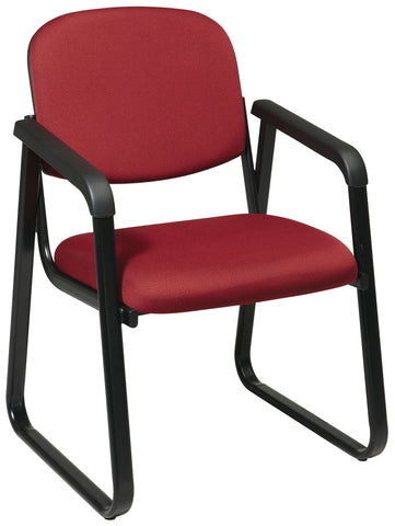 Work Smart Deluxe Sled Base Arm Chair [V4410] Office Star Guest Chair V4410-231