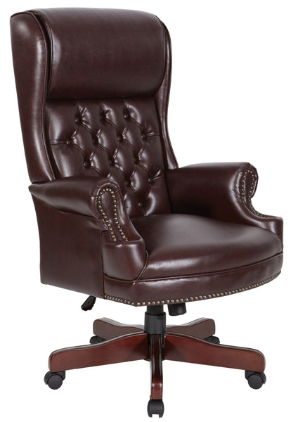 Work Smart Deluxe Traditional Executive Chair [TEX228] Office Star Executive Chair TEX228-JT4