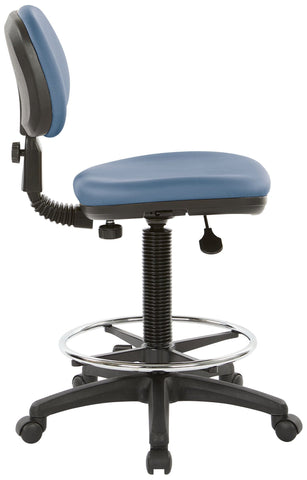 Work Smart Fabric Upholstered Bench Stool [DC517] Office Star Drafting Chair DC517-231