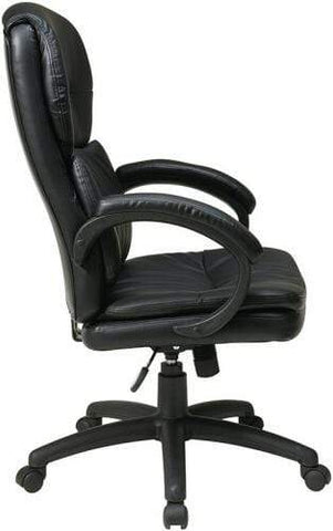 Work Smart High Back Executive Chair [EC9230] Office Star Leather Office Chair EC9230-EC3