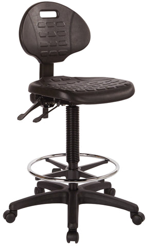 Work Smart Intermediate Height Industrial Lab Chair [KH570] Office Star Drafting Chair