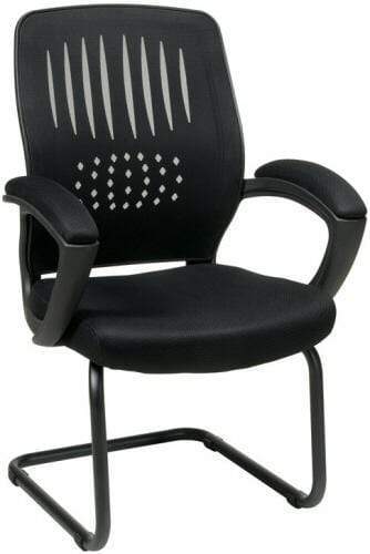 Work Smart Mesh Back Visitor Chair [EM5972V] Office Star Mesh Chair EM5972V-231