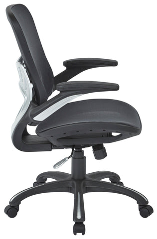 Work Smart™ Mesh Manager’s Chair in Black [69906-3] Office Star Mesh Chair 69906-3