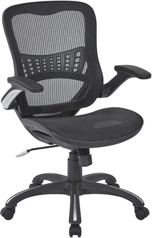 Work Smart™ Mesh Manager’s Chair in Black [69906-3] Office Star Mesh Chair 69906-3