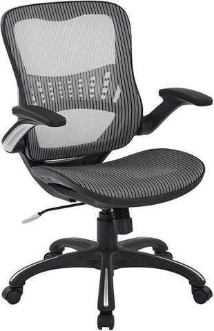 Work Smart™ Mesh Manager’s Chair in Grey [69906-2] Office Star Mesh Chair 69906-2