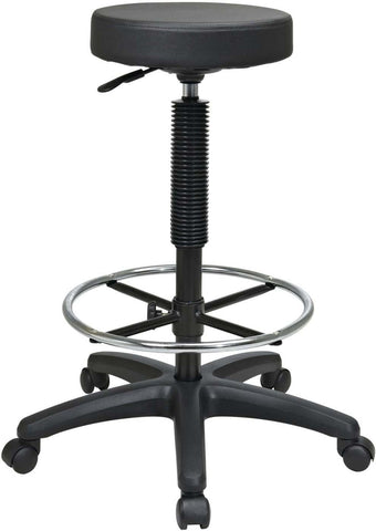 Work Smart™ Pneumatic Drafting Chair Backless [ST217] Office Star Drafting Chair ST217